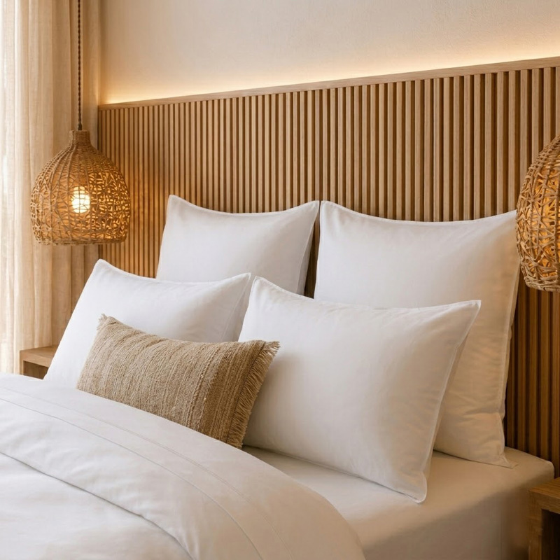 Μαξιλαροθήκη Oxford (53x73+4) 50% Βαμβάκι | 50% Πολυέστερ 170 Κλωστών Olympus